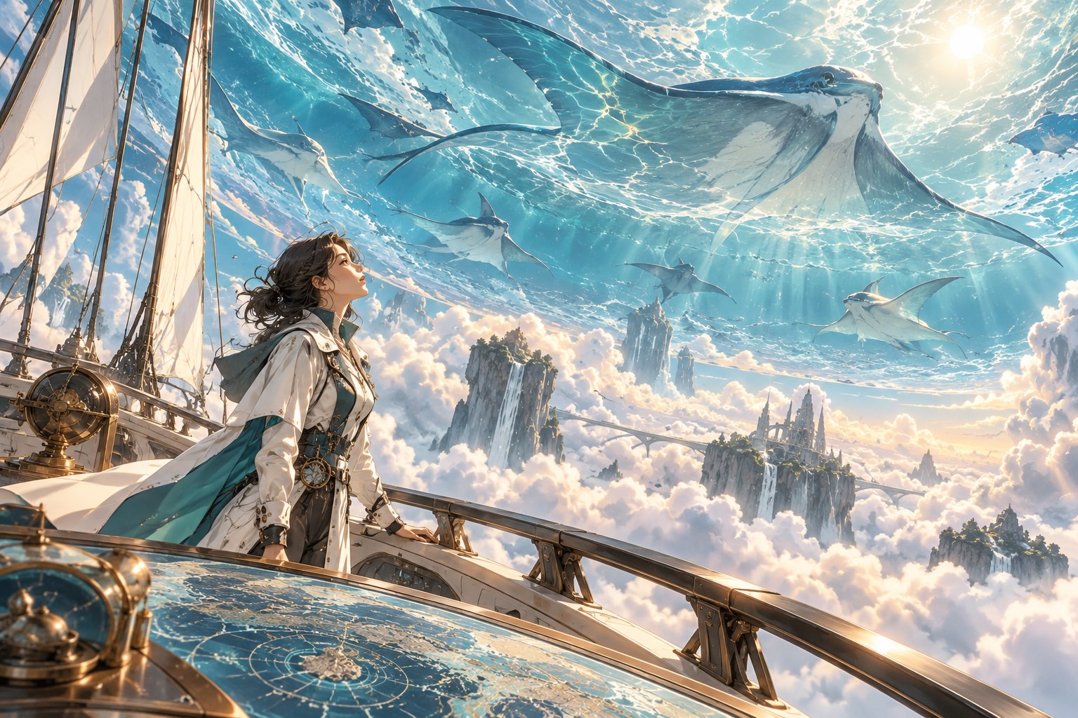 The Ocean Above — original animation concept art